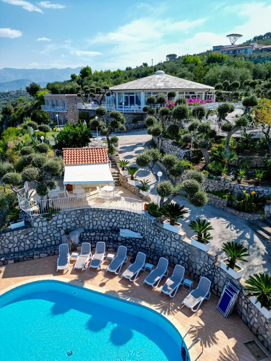 General view, Hotel Villa  Lubrense Sorrento, Naples