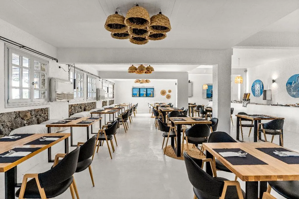 Restaurant, Penelope Village by Mr and Mrs White, Mykonos