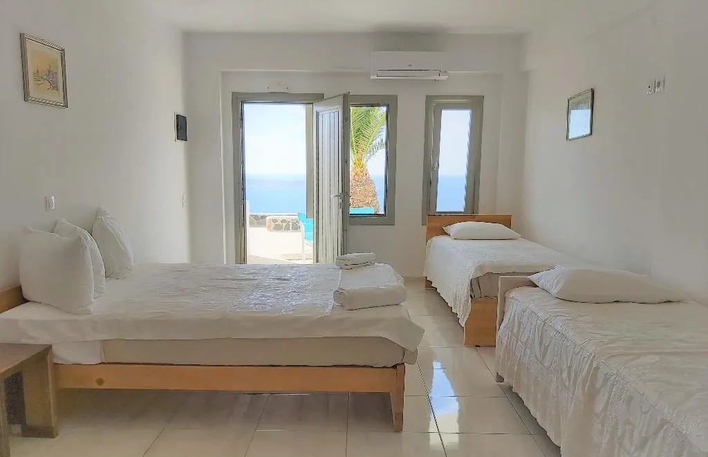 QUADRUPLE SEA VIEW Room, Ether Sunset Oia, Santorini