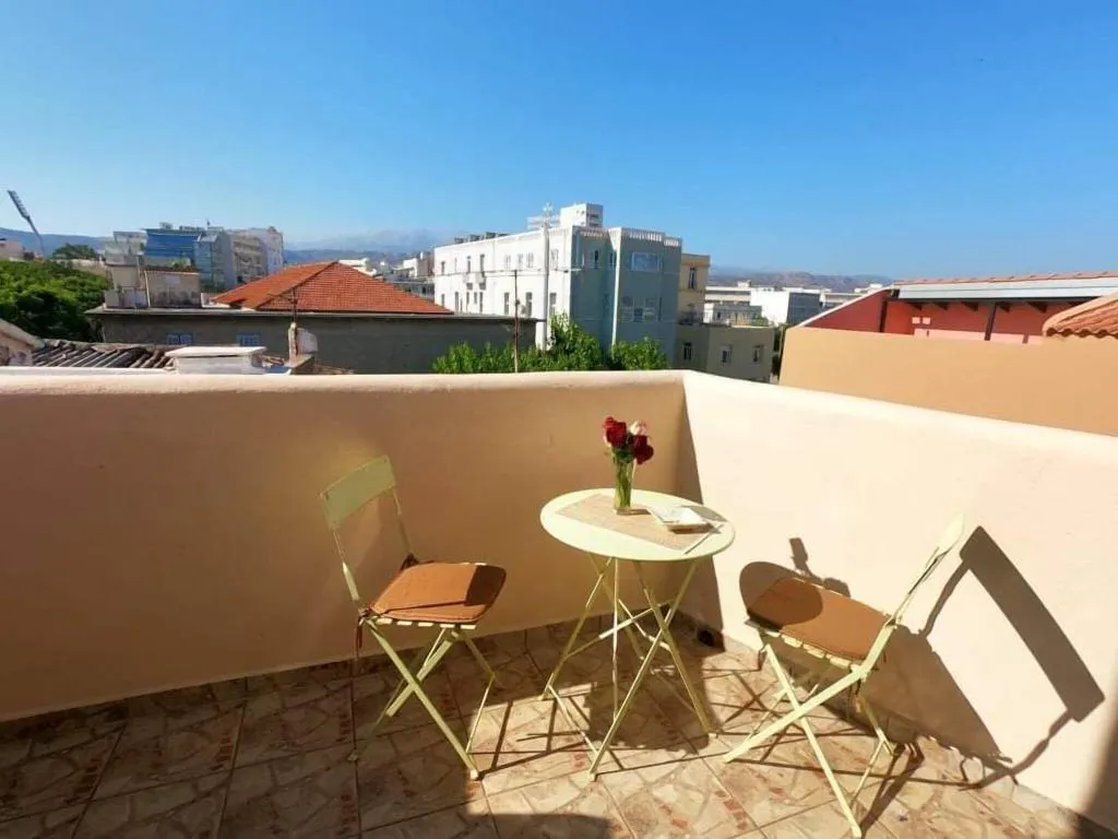 Terrace, Odos Oneiron Boutique Hotel, Crete