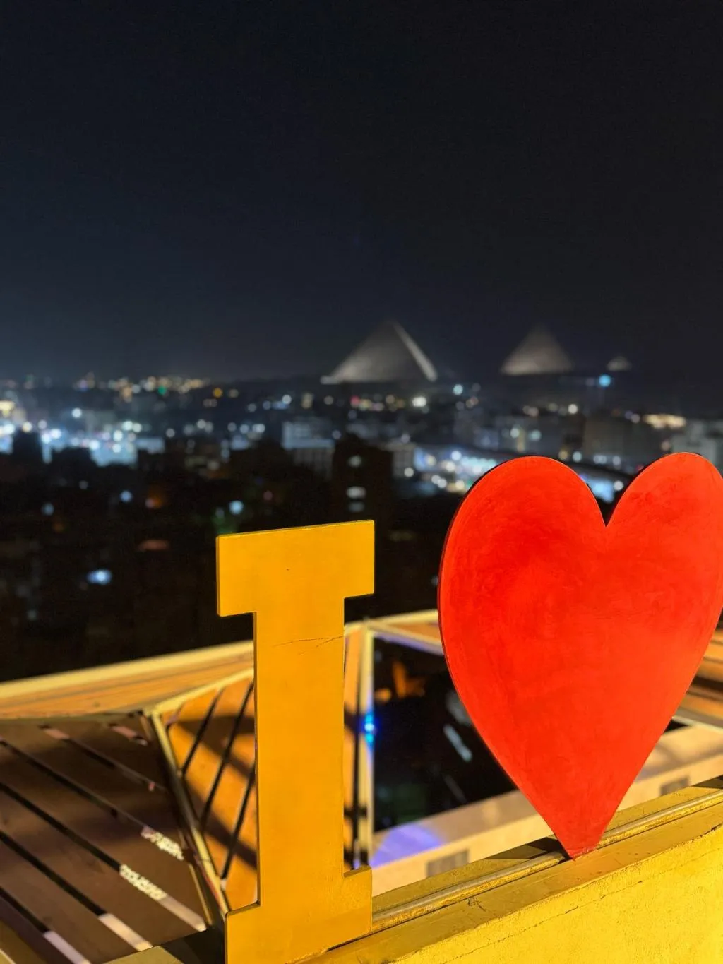 Terrace, Rafif Hotel, Cairo