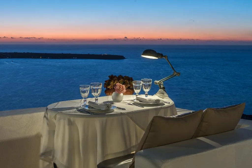 Restaurant, Fanari Villas, Santorini