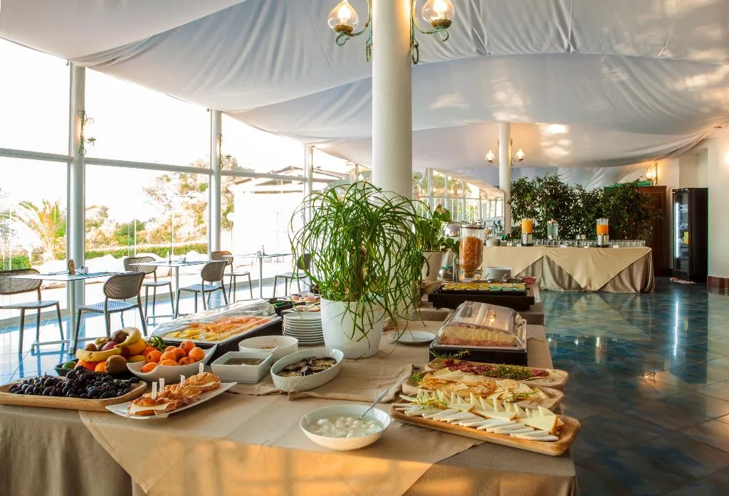 Restaurant, New Barcavela Hotel, Cagliari