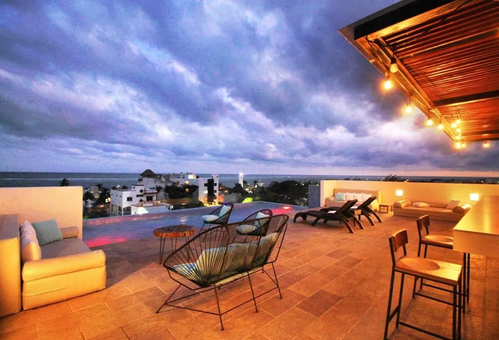 Terrace, Soho Boutique Puerto Morelos, Cancun Area