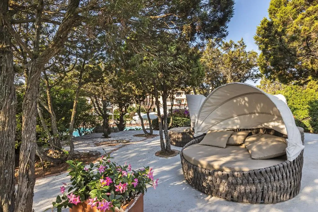 Terrace, Grand Hotel In Porto Cervo, Olbia