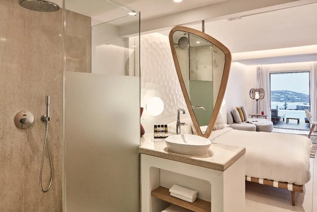 DOUBLE SEA VIEW WITH PRIVATE POOL Room, Myconian Kyma, a Member of Design Hotels, Mykonos