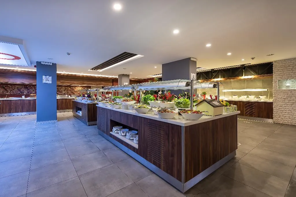 Restaurant, White City Beach Hotel, Antalya