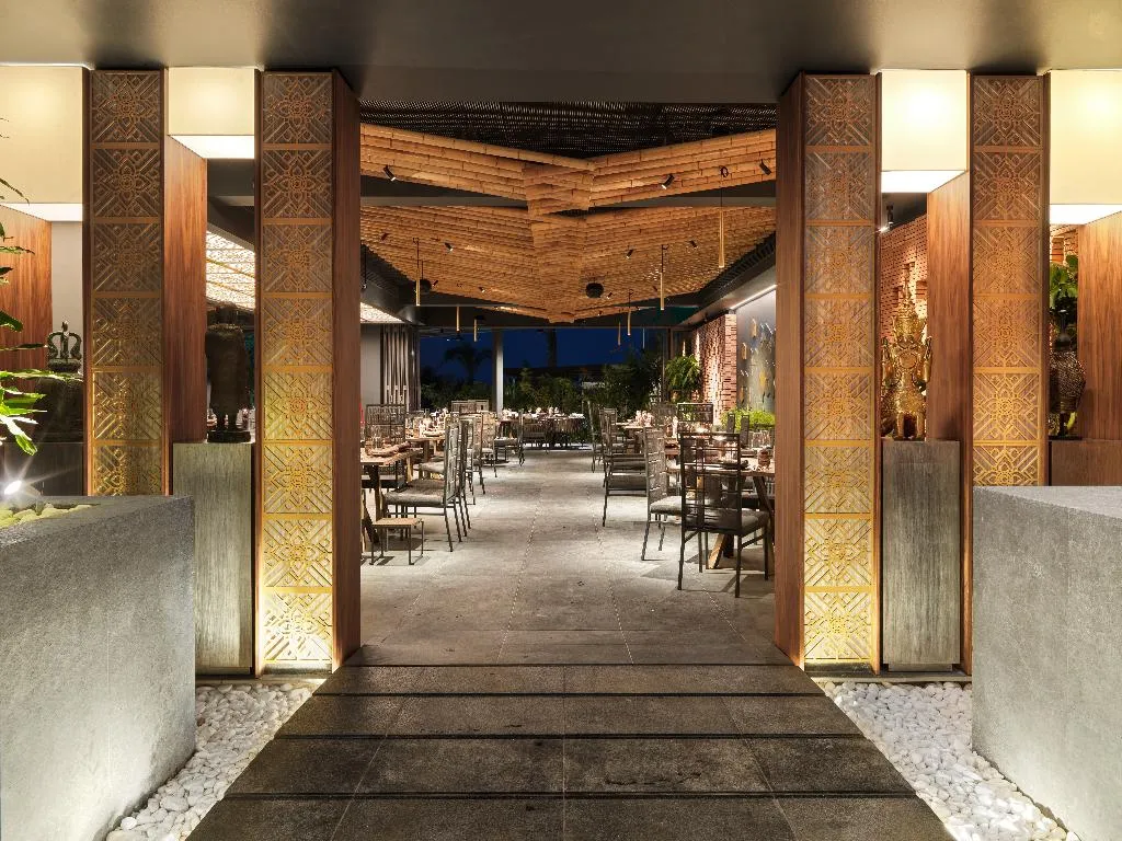 Restaurant, The Tower at St Raphael Resort, Cyprus