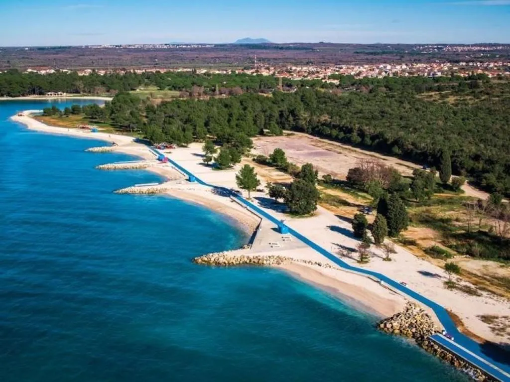 Beach, Apartments Danka, Istria