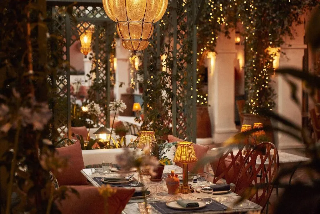 Restaurant, Marbella Club Hotel, Costa Del Sol