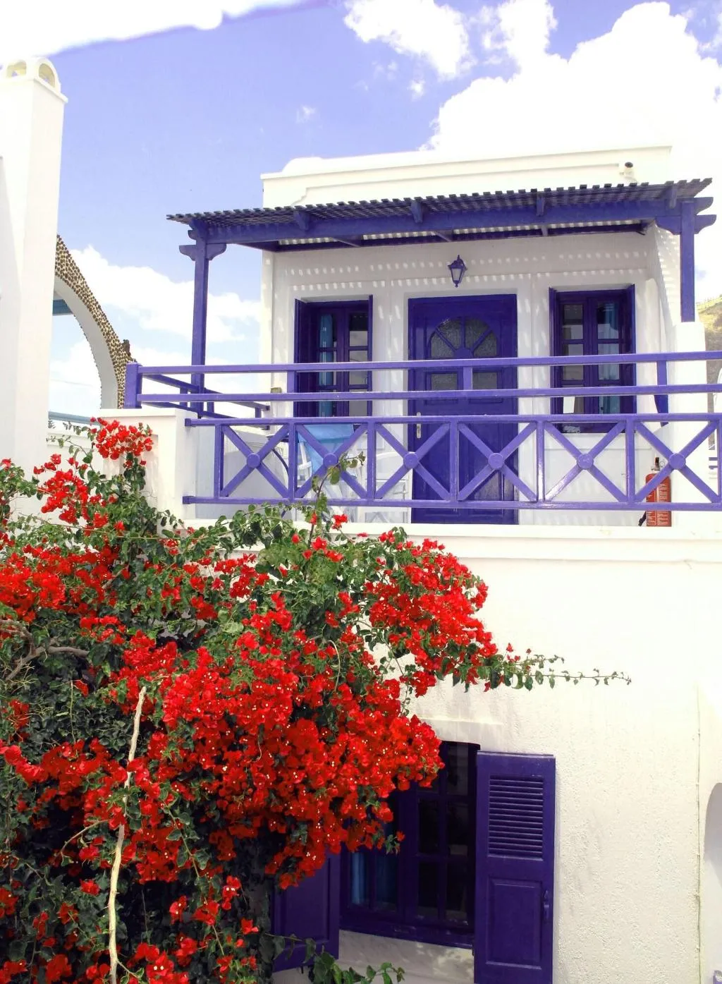 General view, Samson's Village, Santorini