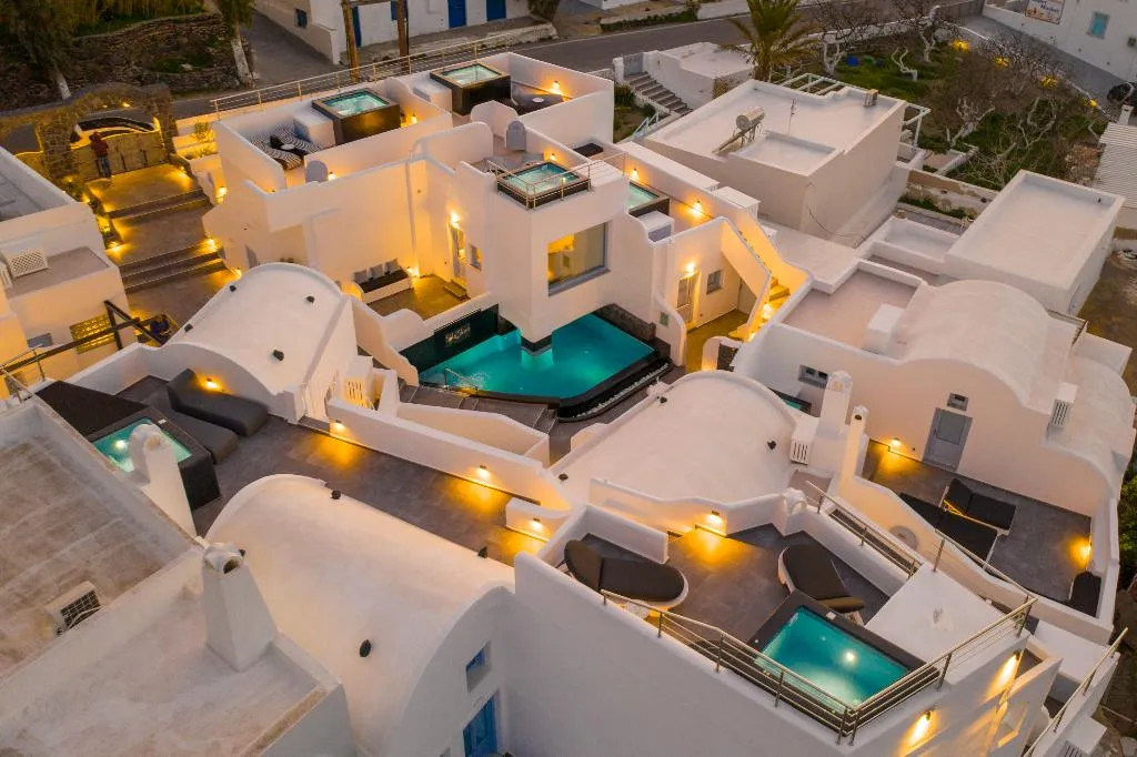 Bar, Sole D'Oro Luxury Suites, Santorini