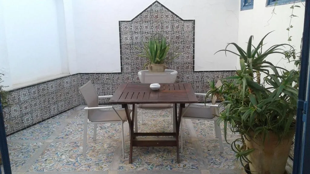 Terrace, La Villa Bleue, Tunisia
