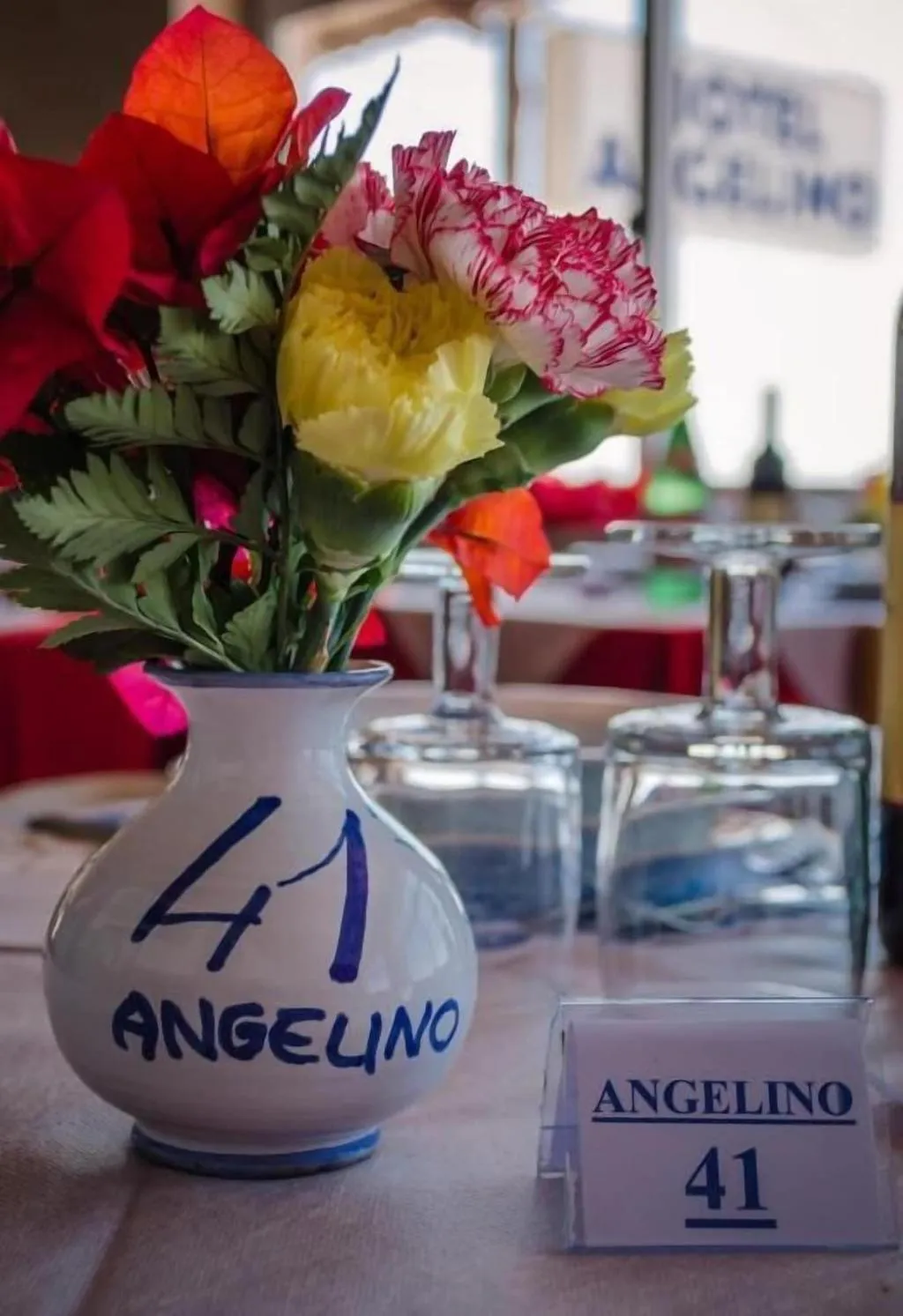 Restaurant, Hotel Angelino, Naples