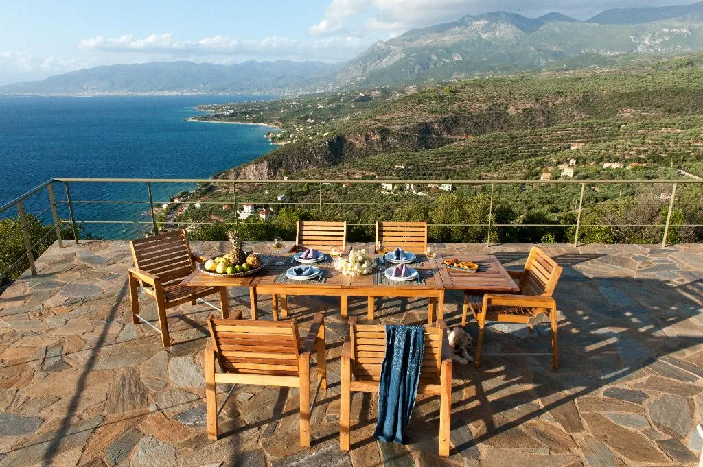 Terrace, Searocks Exclusive Village, Kalamata