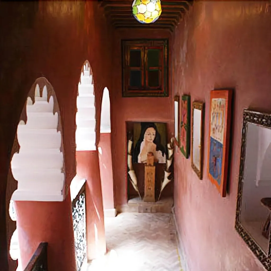Lobby, Riad Tarik, Marrakech