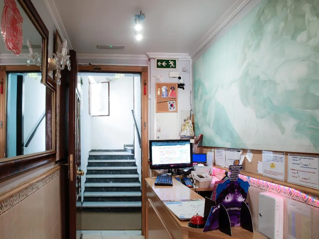 Lobby, Hostel RC Miguel Angel, Madrid