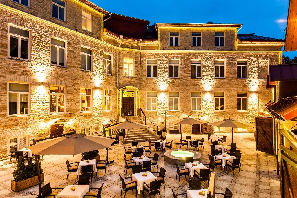 Terrace, Von Stackelberg Hotel Tallinn, Tallinn