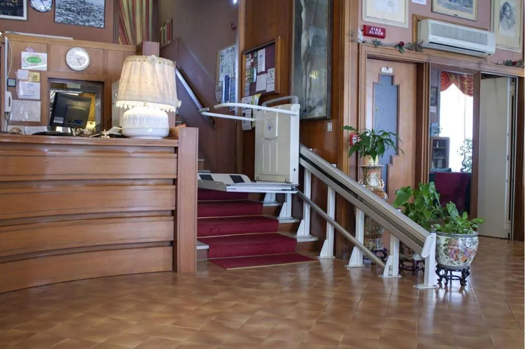 Lobby, Hotel Bonifacio, Rome