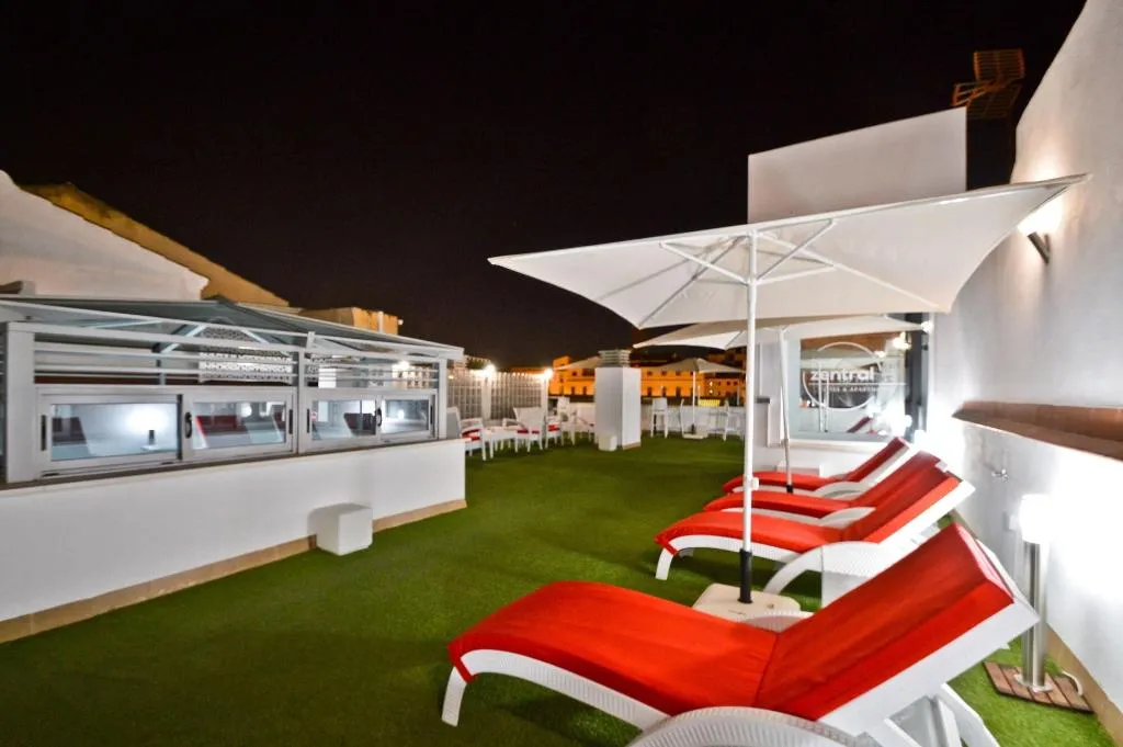 Terrace, The Zentral Arenal Suites, Seville