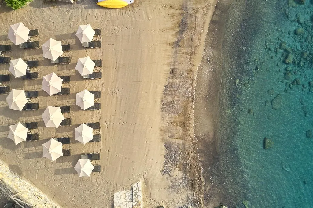 Beach, Minos Palace Resort, Crete