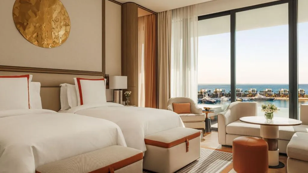 Double or Twin MARINA VIEW Room, Jumeirah Marsa Al Arab, Dubai