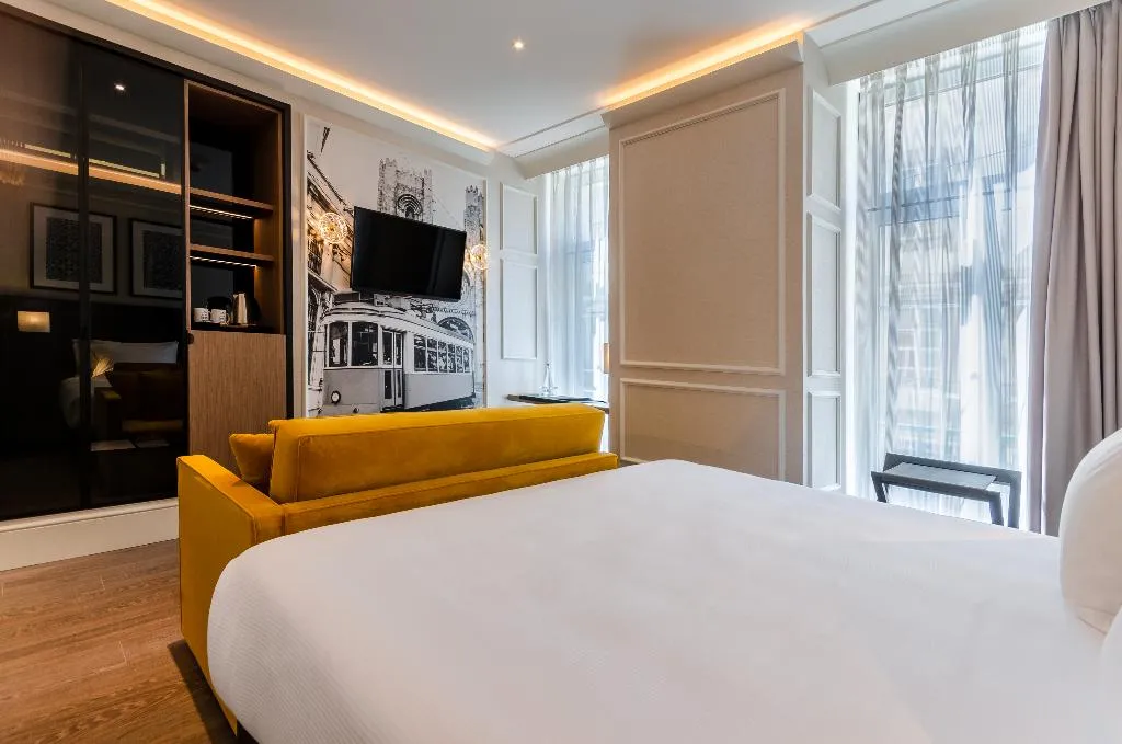 DOUBLE DELUXE Room, Eurostars Lisboa Baixa, Lisbon