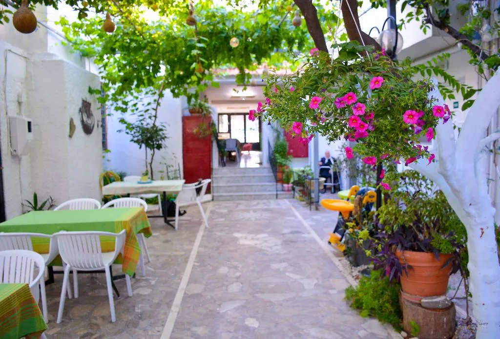 Restaurant, Lefka Hotel, Rhodes