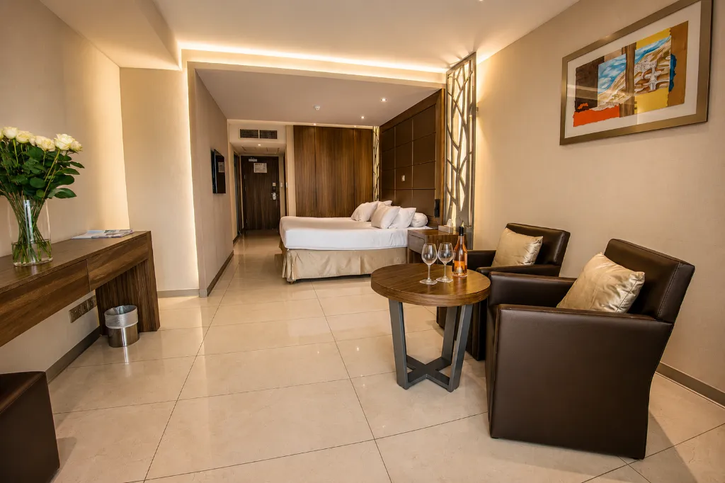 Double or Twin DELUXE POOL VIEW Room, Adams Beach Hotel, Cyprus