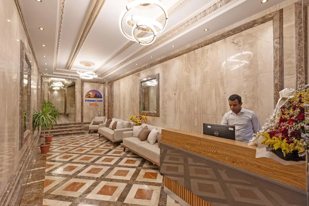 Lobby, Pyramids Yard Hotel, Cairo