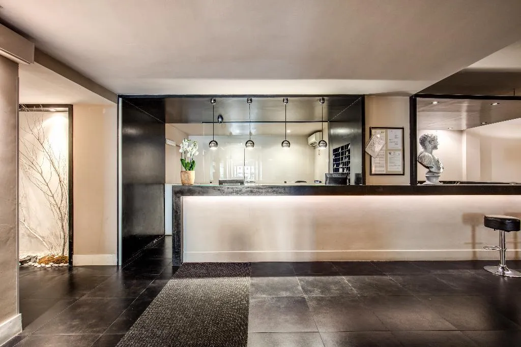 Lobby, Hotel Villafranca, Rome