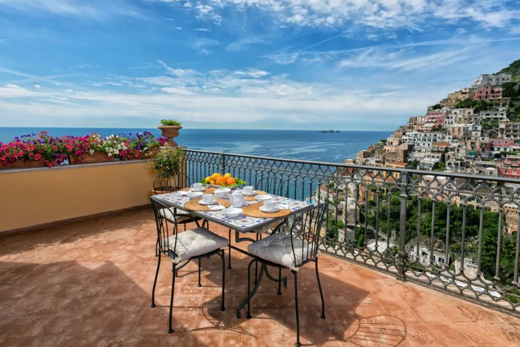 Terrace, Palazzo Margherita Positano, Naples