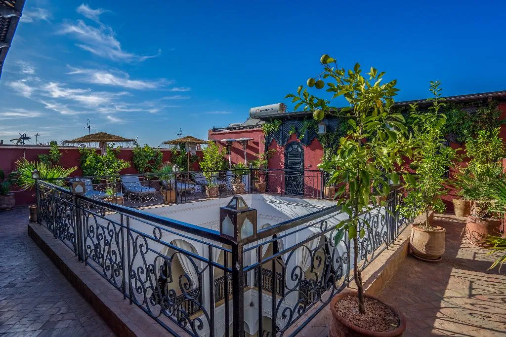 Terrace, Riad Aliya, Marrakech