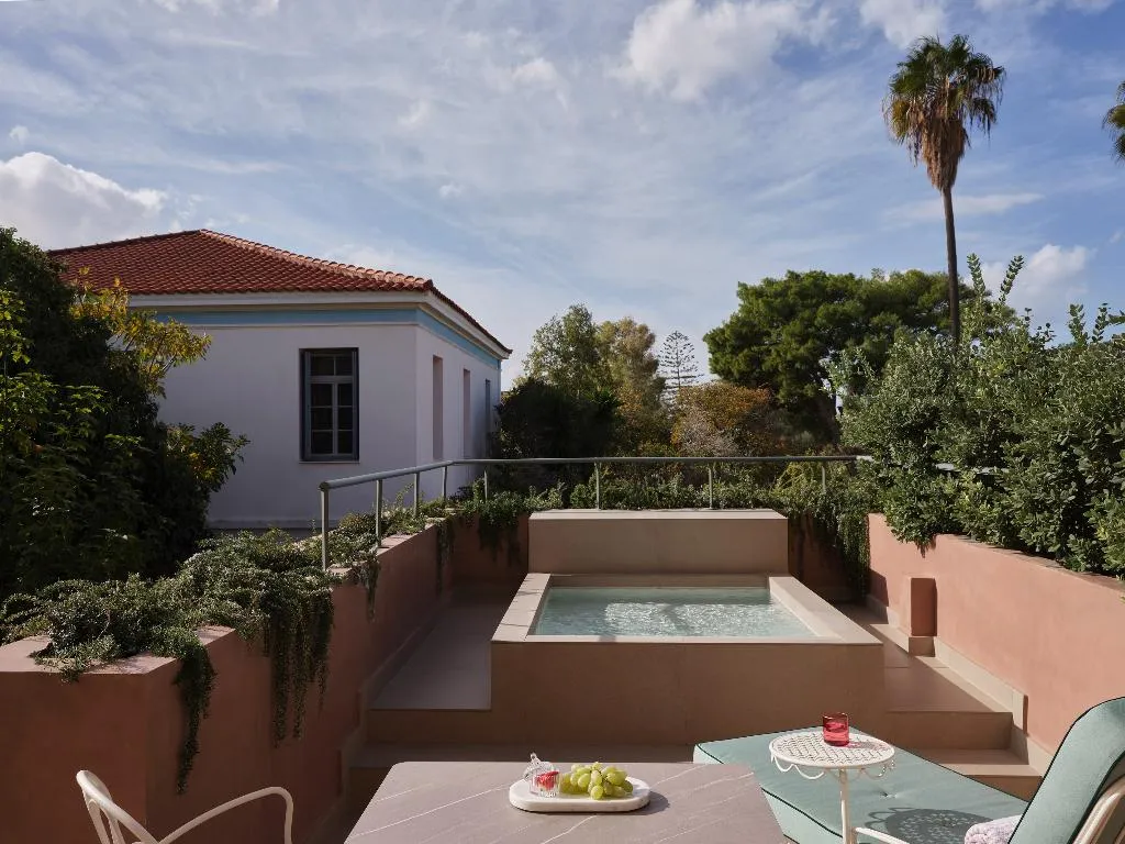 JUNIOR SUITE WITH JACUZZI Room, Domus Blanc Boutique Hotel, Crete