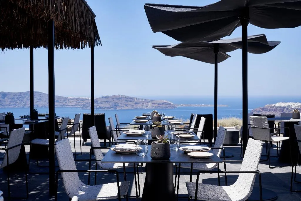 Restaurant, Pantheon Villas, Santorini