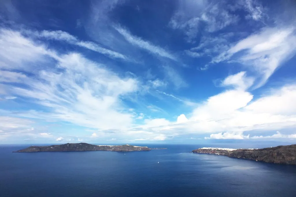 General view, Remezzo Villas, Santorini