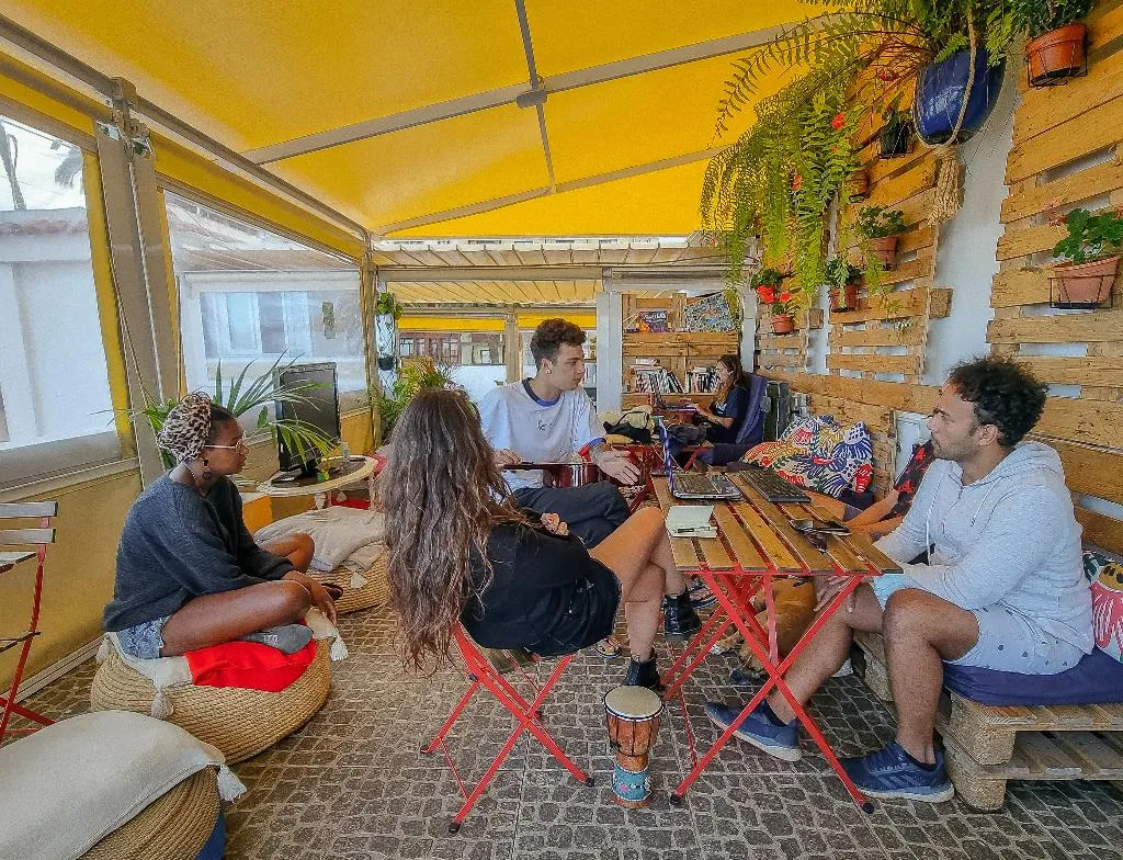 Terrace, Aguere Nest Hostel, Tenerife