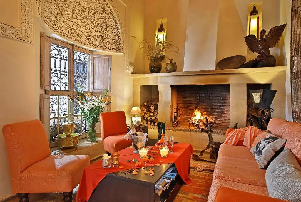 Lobby, Riad Anyssates, Marrakech