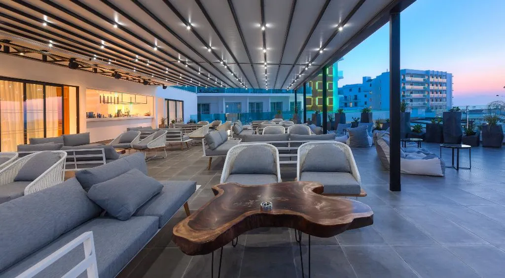 Terrace, The Blue Ivy Hotel And Suites, Cyprus