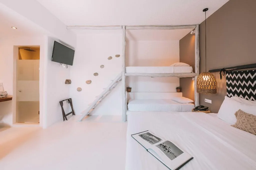 FAMILY ROOM CAPACITY 4 Room, My Mykonos Boutique by Mr and Mrs White, Mykonos