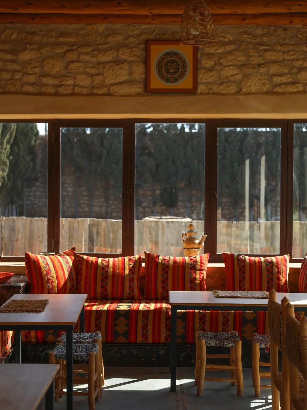 Restaurant, Dar Ayman hotel, Essaouira