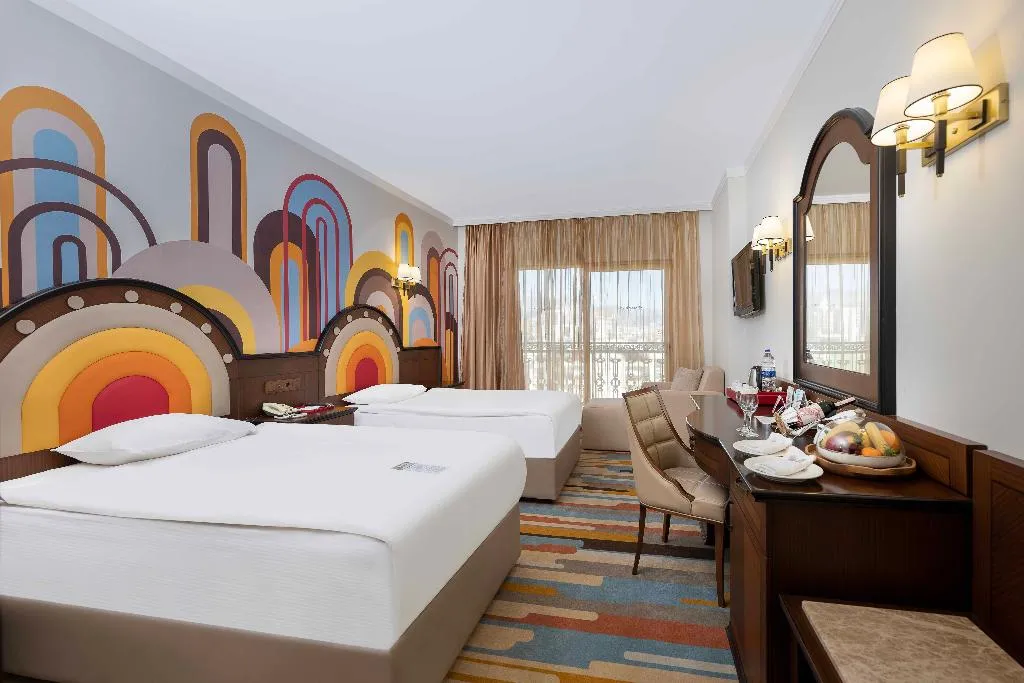 DOUBLE DELUXE MOUNTAIN VIEW Room, Megasaray West Beach Antalya, Antalya