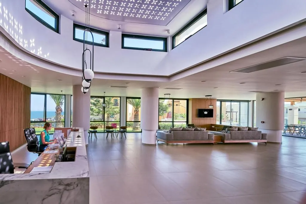 Lobby, Silver Beach, Crete