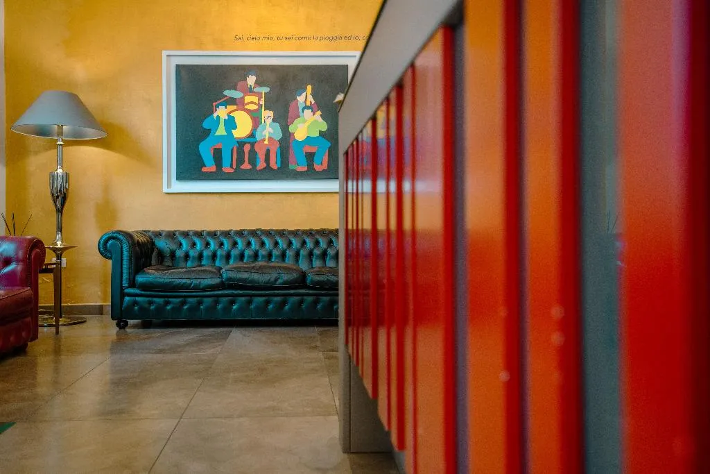 Lobby, Hotel Bruman Salerno, Naples