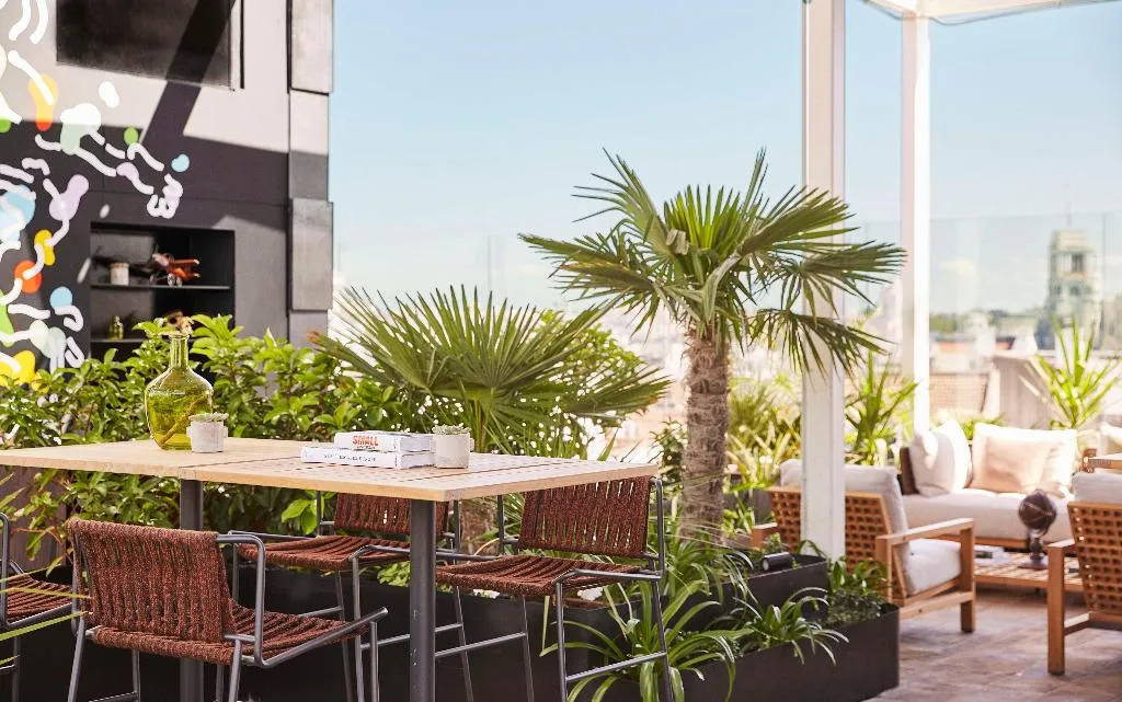 Terrace, Thompson Madrid, part of Hyatt, Madrid