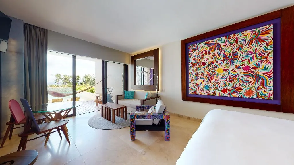Room OCEAN FRONT Room, Hotel Xcaret Arte All Inclusive, Cancun Area