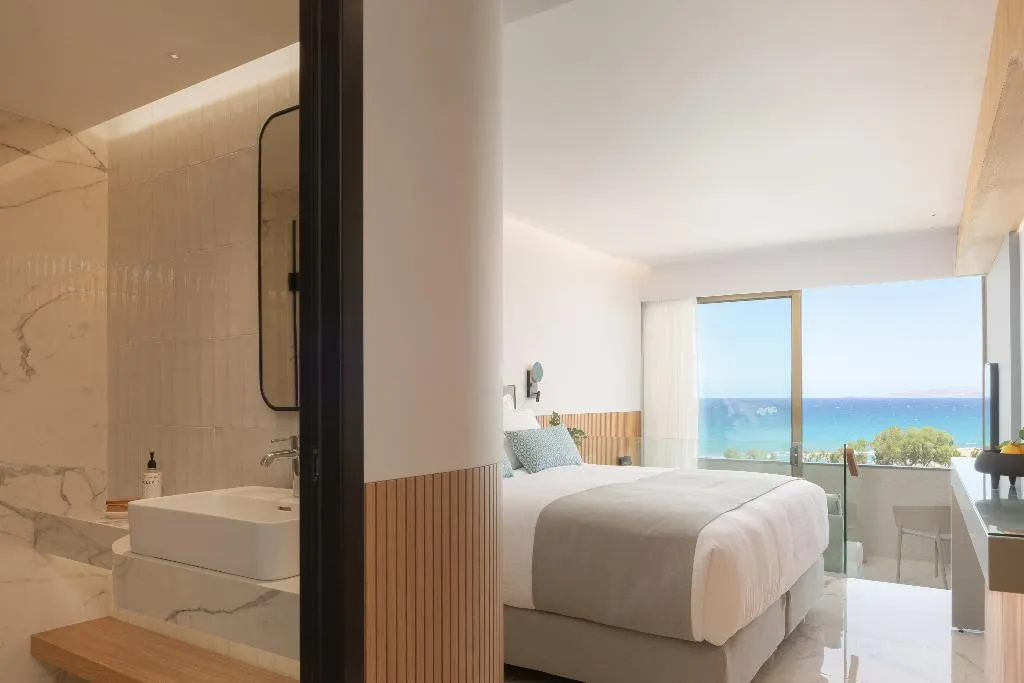 Double or Twin PREMIUM SEA VIEW Room, Agapi Beach Resort, Crete