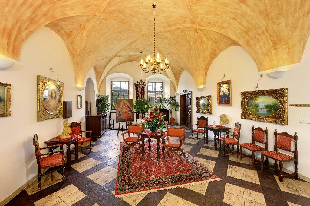 Lobby, Hotel Ruze, Prague