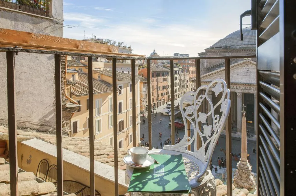 General view, Antico Albergo del Sole al Pantheon, Rome