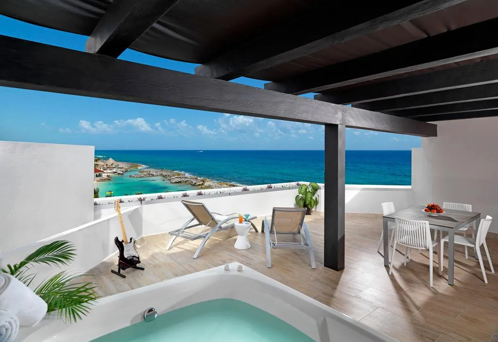 DOUBLE ONE BEDROOM WITH TERRACE Room, Hard Rock Hotel Riviera Maya All Inclusive, Cancun Area